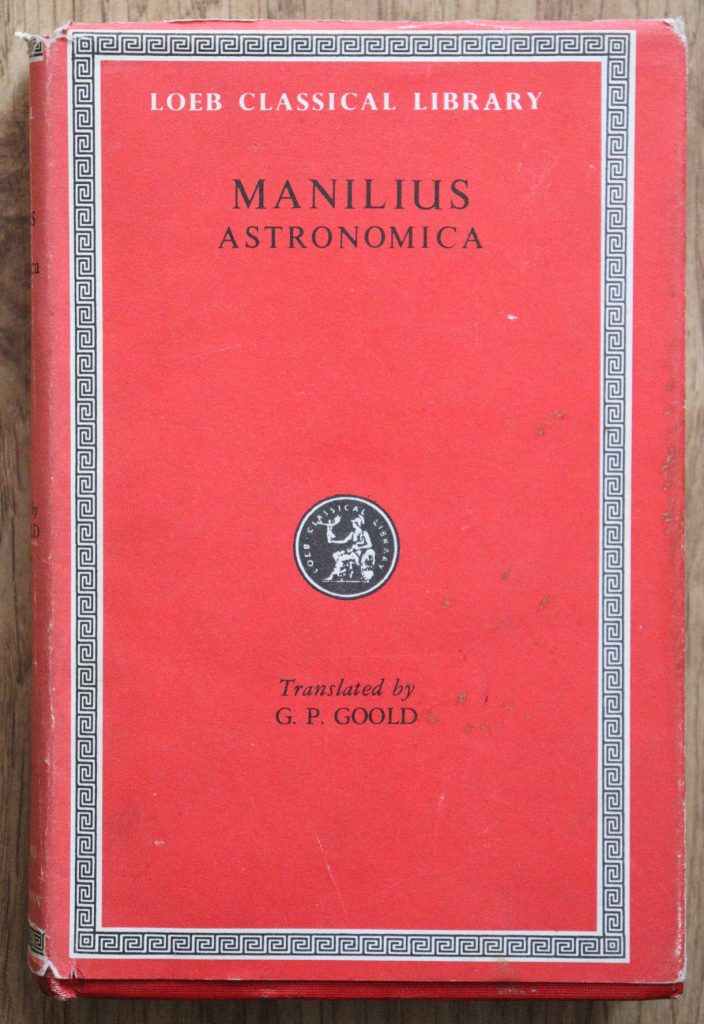 Manilius Ed Tr G P Goold Astronomica Astrolearn