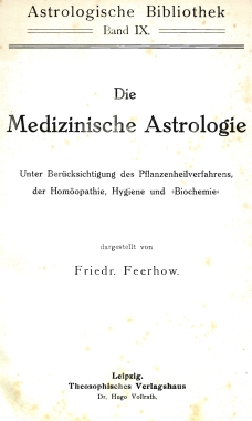 Feerhow Medizinische Astrologie